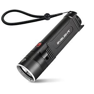 BYBLIGHT F13 LED Flashlight, Rechargeable Bike Light